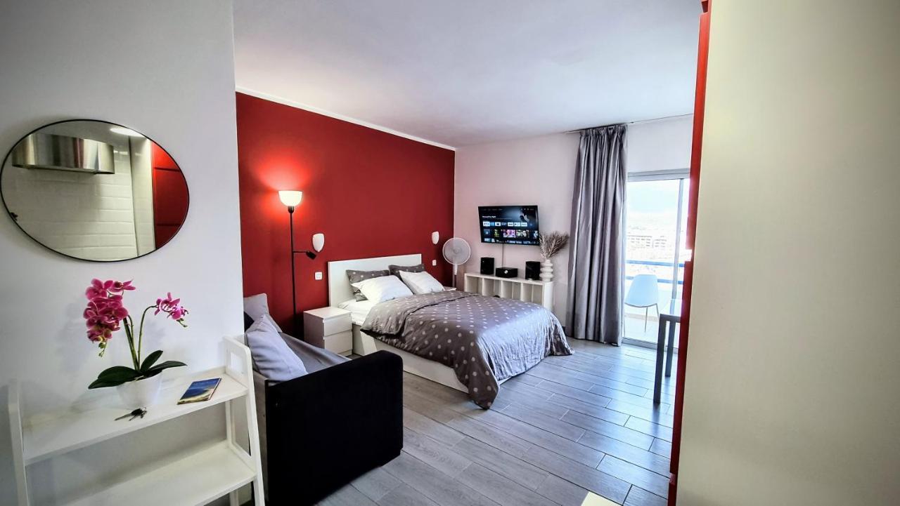 Stunning Studio With A Sea View And Pool, Paraiso Del Sur 1309 Costa Adeje  Bagian luar foto