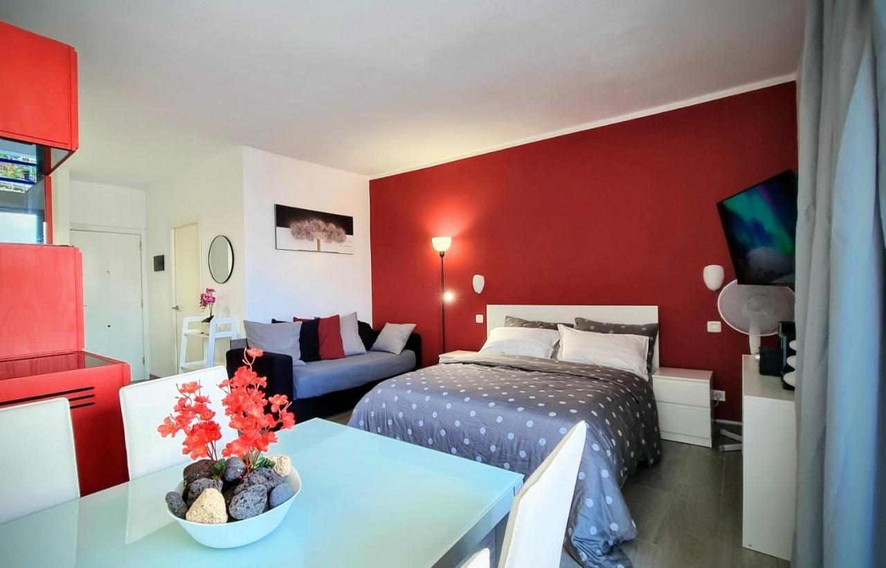 Stunning Studio With A Sea View And Pool, Paraiso Del Sur 1309 Costa Adeje  Bagian luar foto